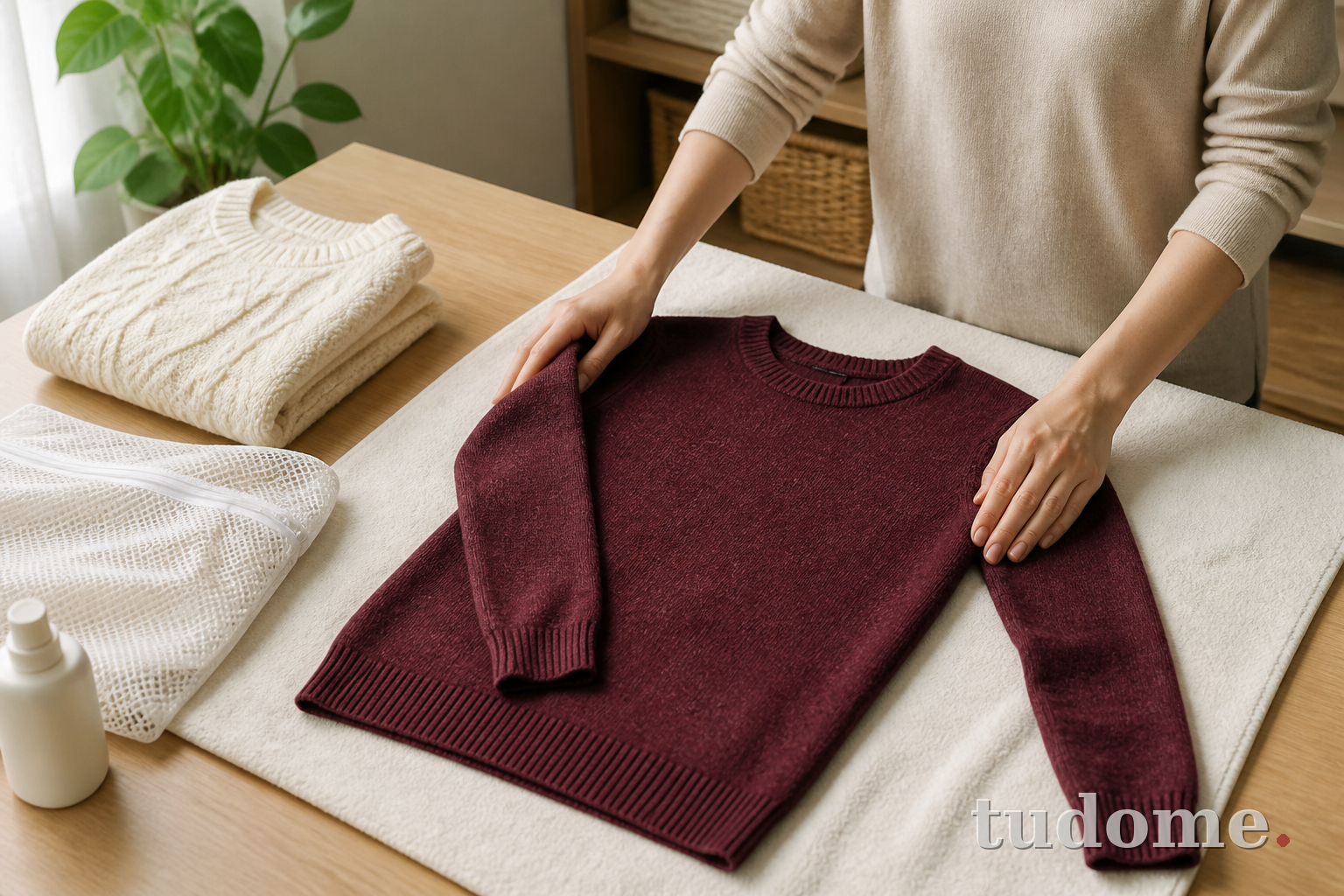 Cách giặt áo len không bị co, dão hoặc xù lông – Tudome